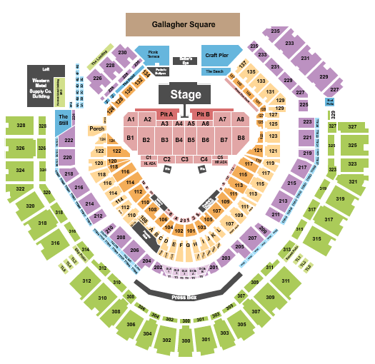 Petco Park Luke Bryan Seating Chart
